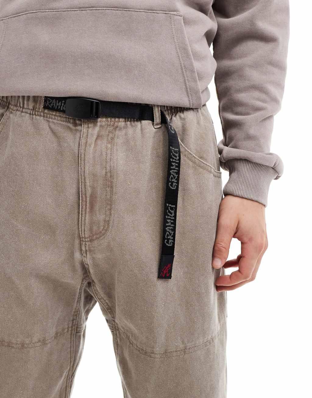 Gramicci O.G. canvas mountain pants in oat  Product Image