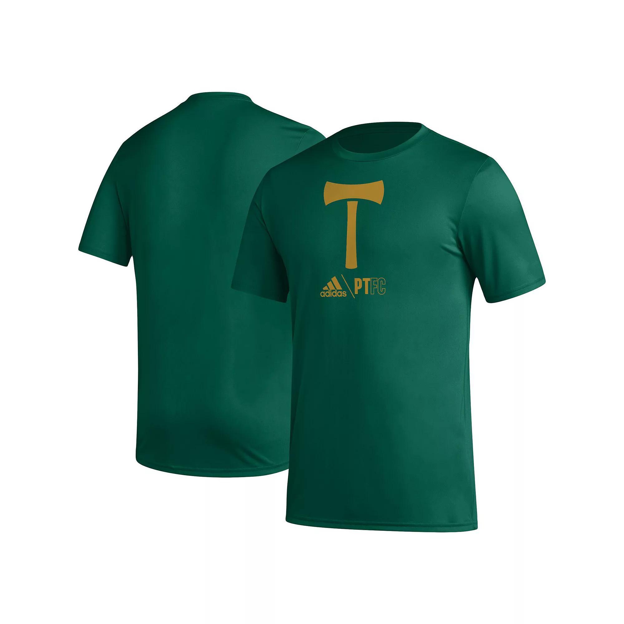 Mens adidas LA Galaxy Icon T-Shirt Blue Product Image