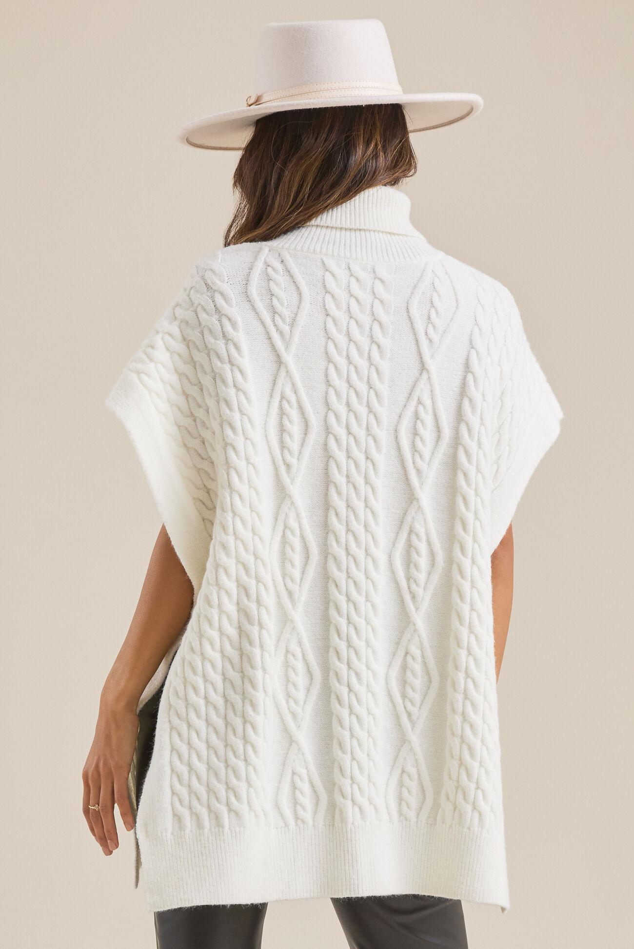 Rosalyn Side Button Turtleneck Vest Product Image