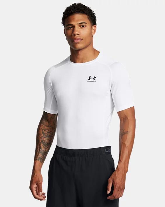 Under Armour Mens Under Armour HeatGear Armour Compression Short Sleeve Football T-Shirt - Mens Product Image