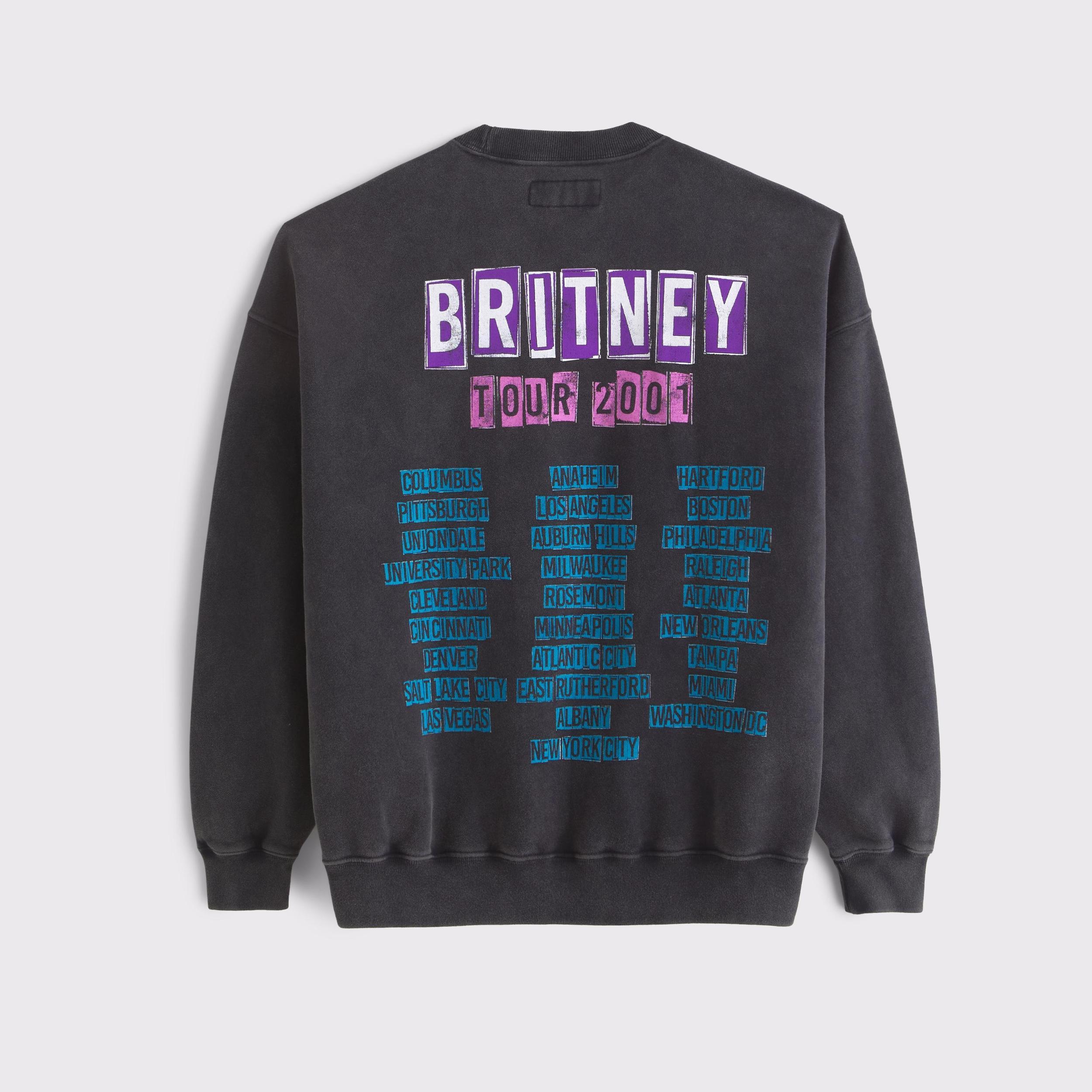 Britney Spears Graphic Crew Sweatshirt Product Image