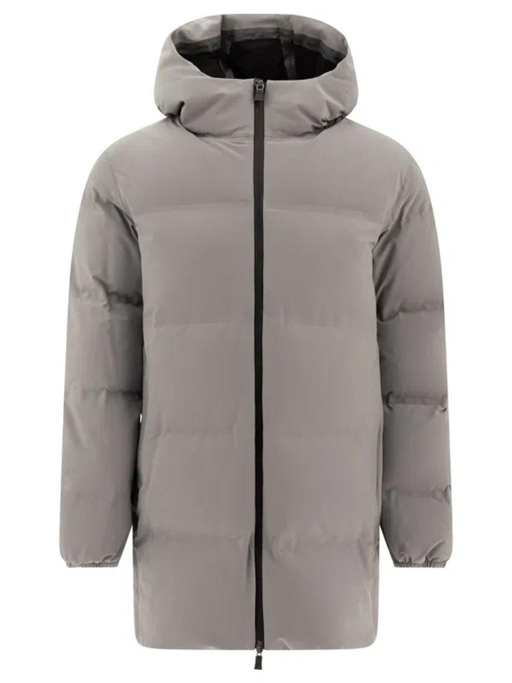 HERNO New Impact Coats Grey Product Image