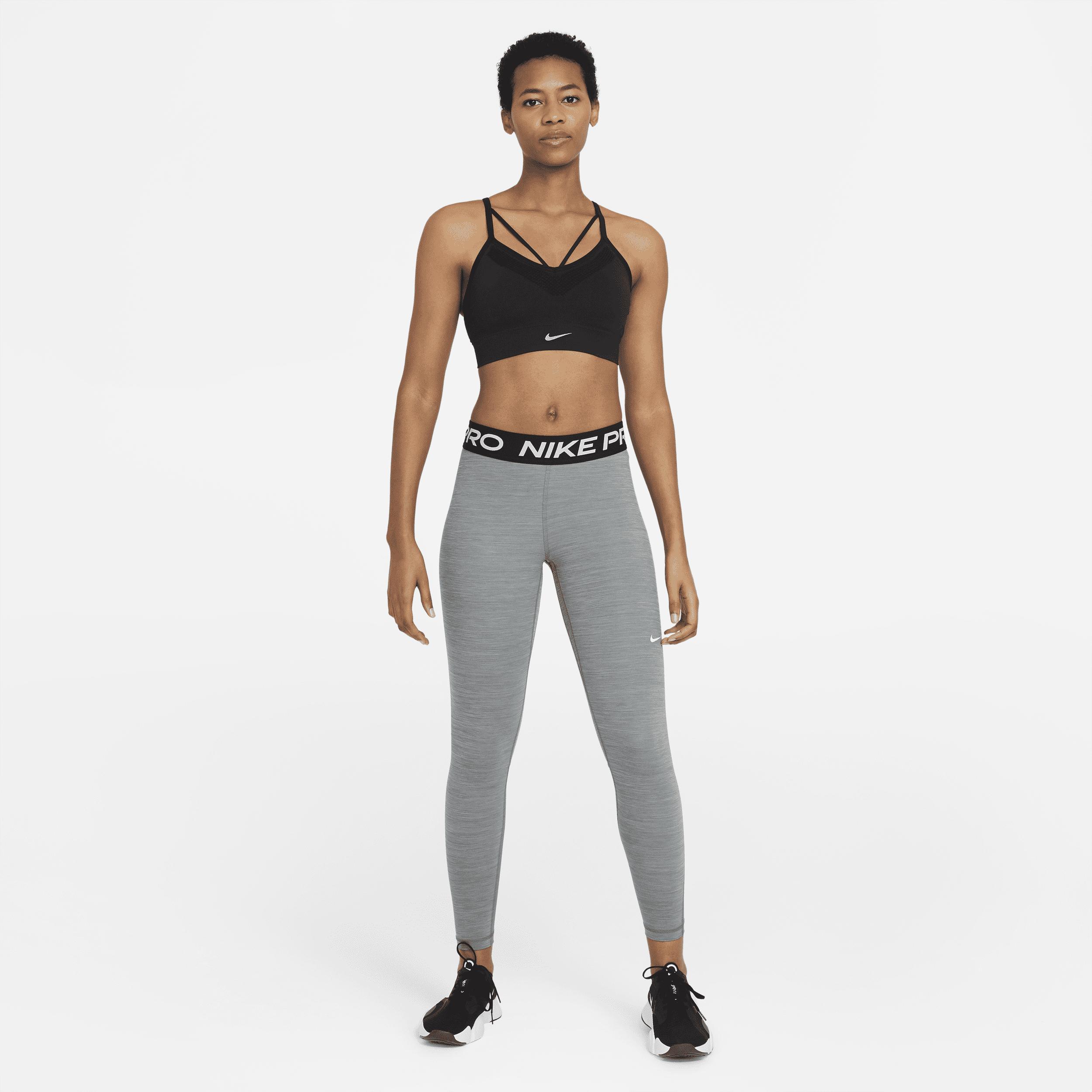 Women's Nike Pro Mid-Rise Mesh-Paneled Leggings Product Image