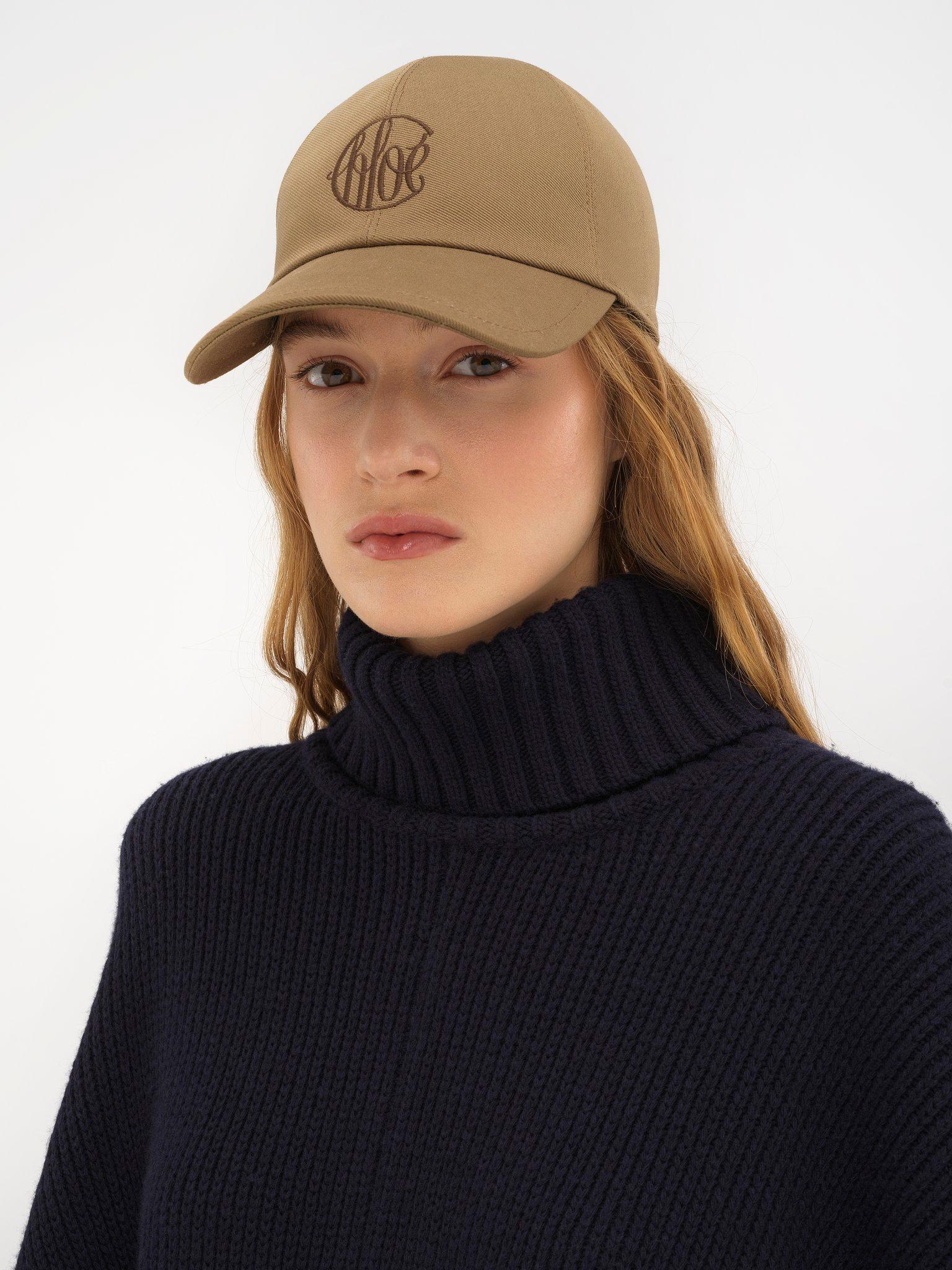 Swing cap in cotton gabardine Product Image