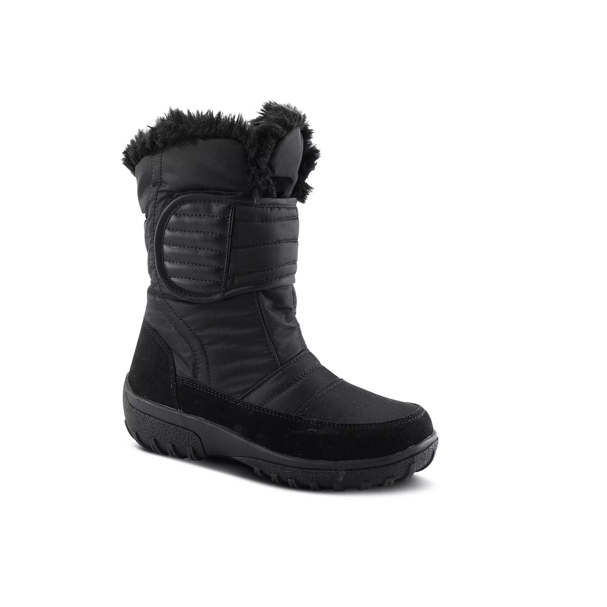 Flexus by Spring Step Karpen Women's Waterproof Snow Boots, Size: 41, Black Product Image