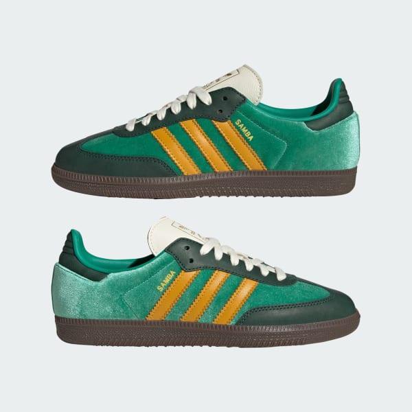 adidas Samba OG Shoes Court Green M 8 / W 9 Womens Product Image