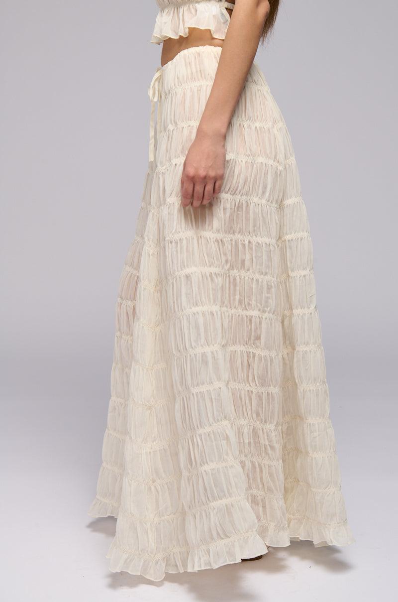 JUST KEEP GOIN MAXI SKIRT Product Image