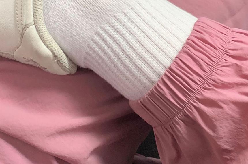 Plain Ribbed Socks Product Image