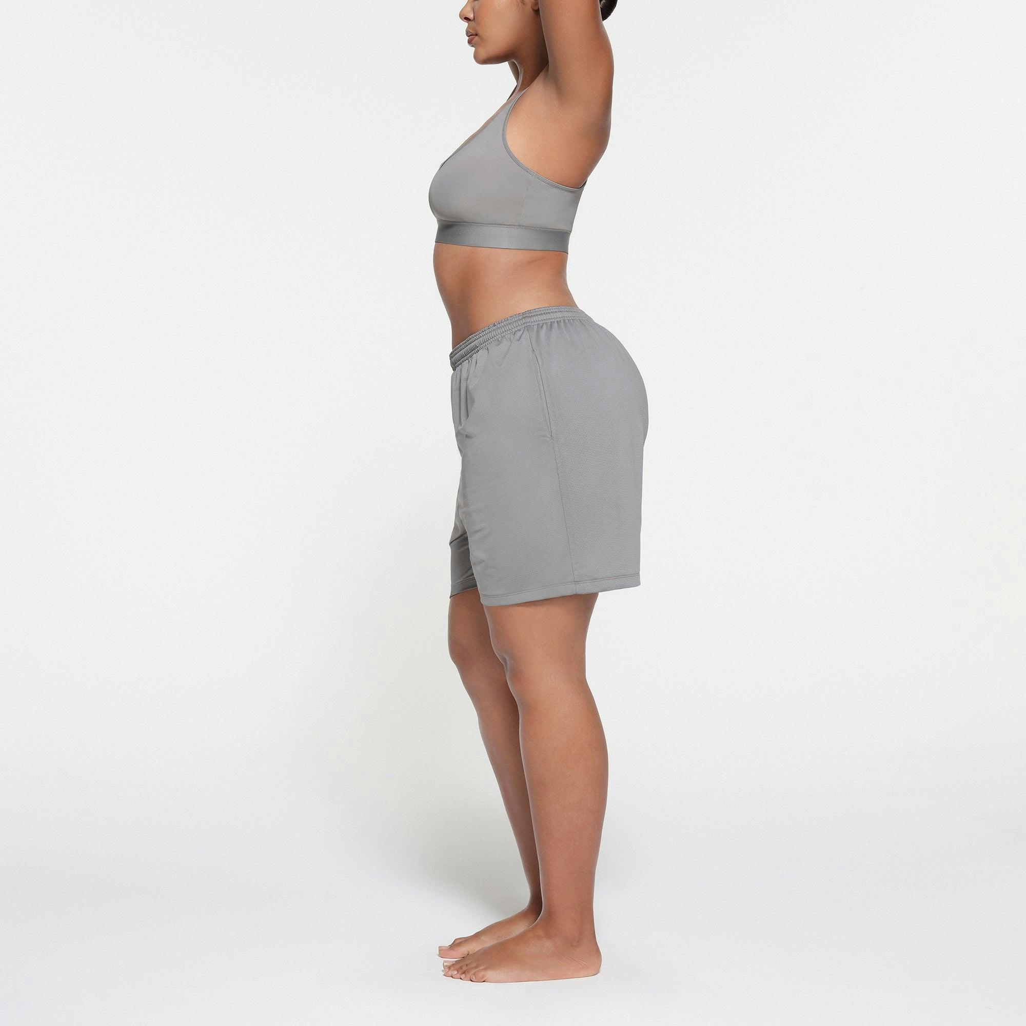 SKIMS TRACK MESH OVERSIZED T-SHIRT | PACIFIC Product Image