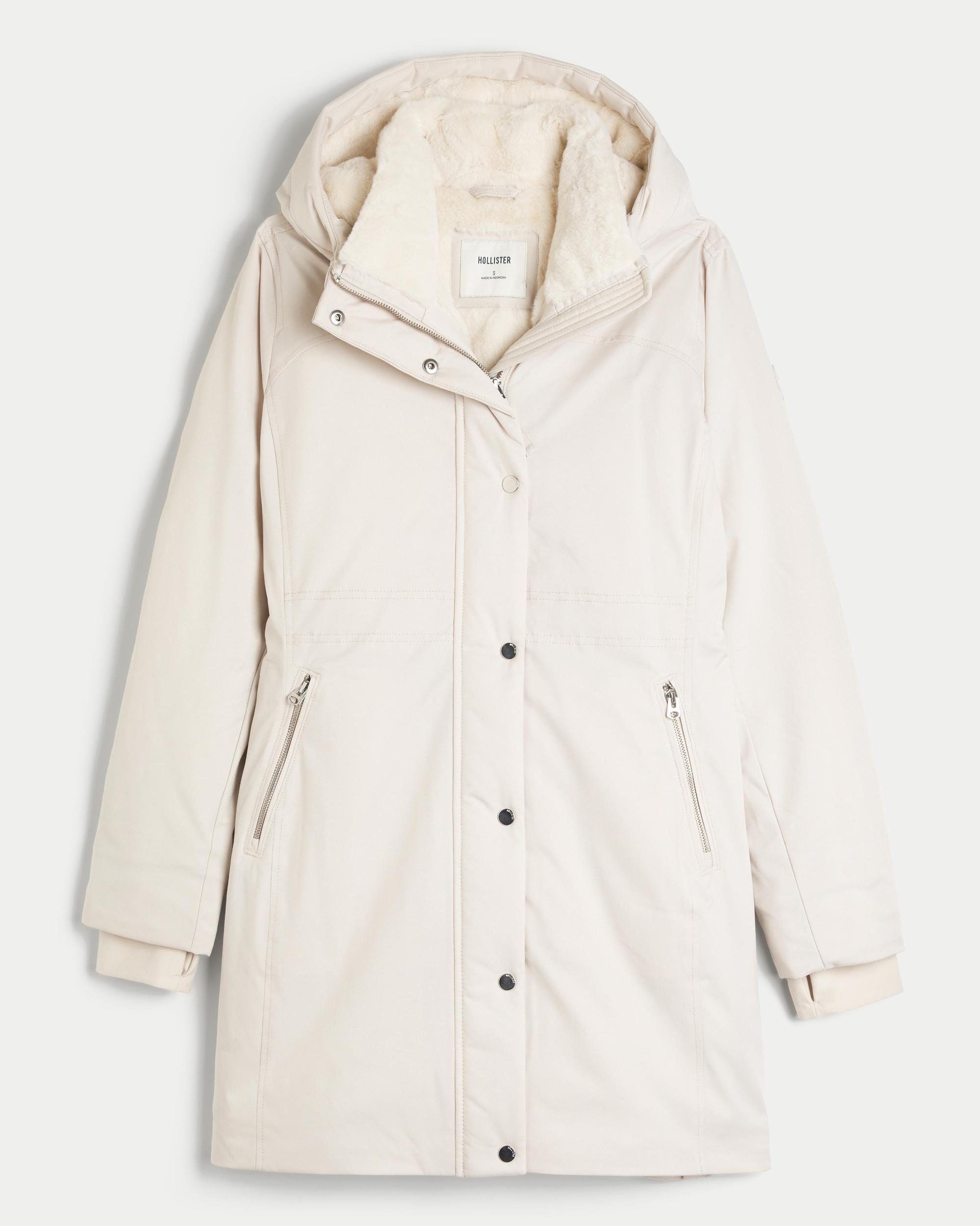 All-Weather Faux Fur-Lined Parka Product Image