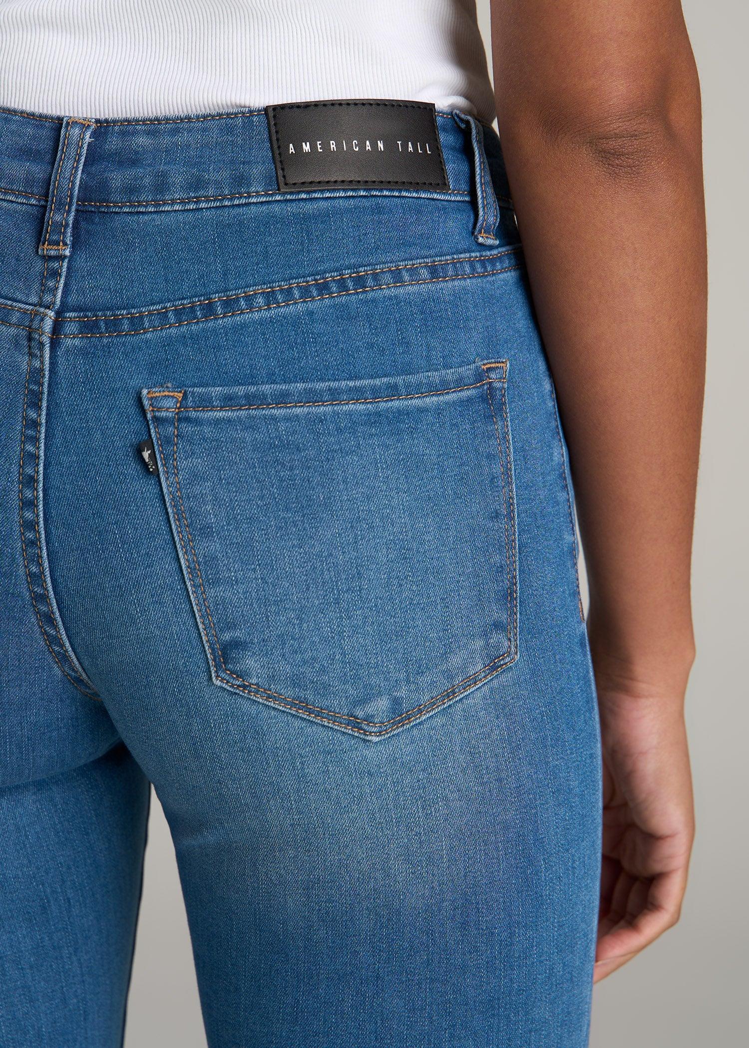 Sarah MID RISE SKINNY Tall Women's Jean in Bright Mid Blue Product Image