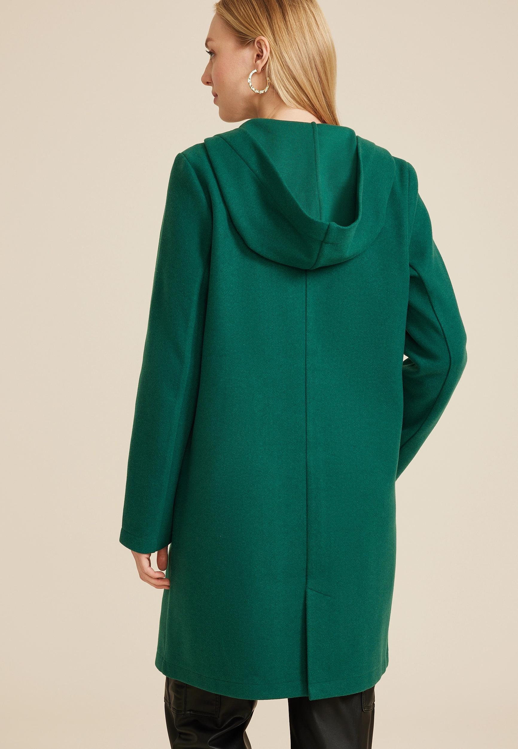 Hooded Dress Coat Product Image