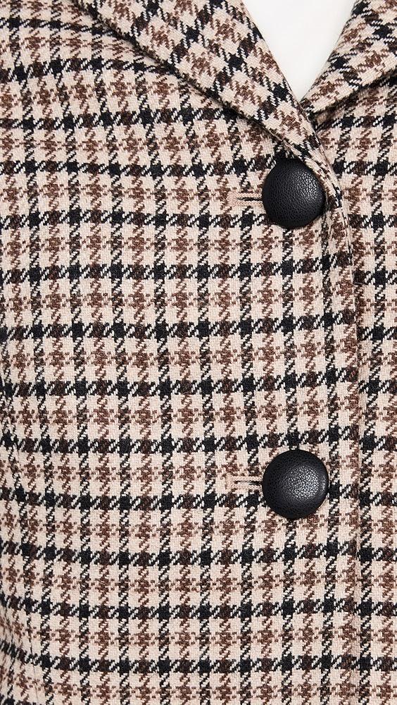 rag & bone Drew Italian Houndstooth Blazer | Shopbop Product Image