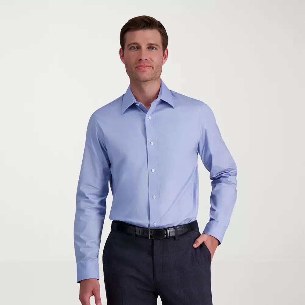 Mens Haggar Premium Comfort Slim Fit Dress Shirt Product Image