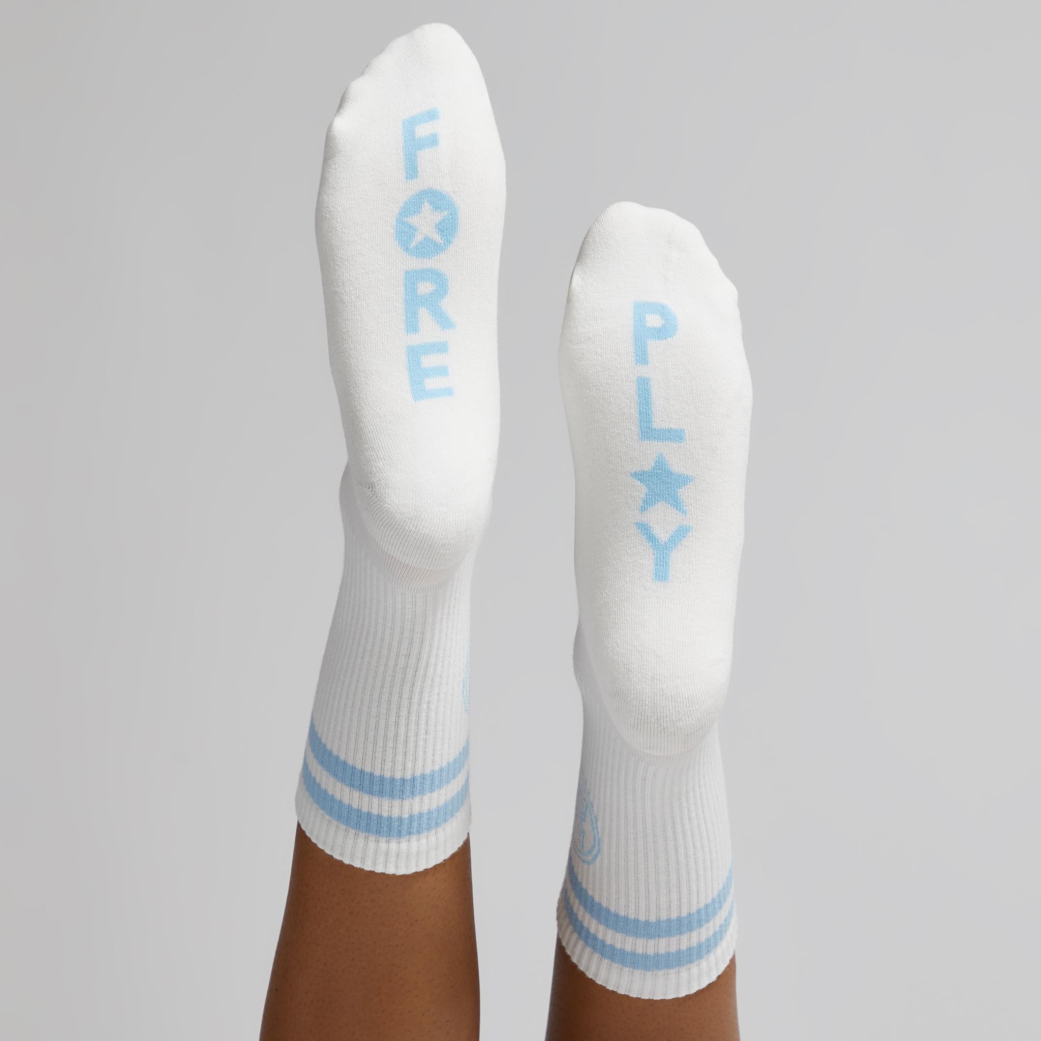 STRIPED FORE PLAY CREW SOCKS Product Image