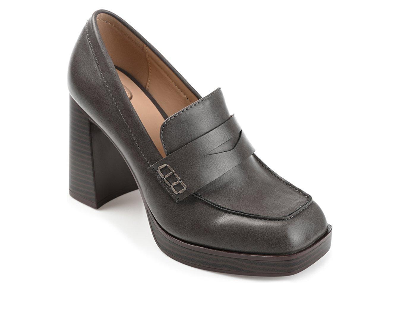 Women's Journee Collection Ezzey Block Heel Platform Loafers Product Image