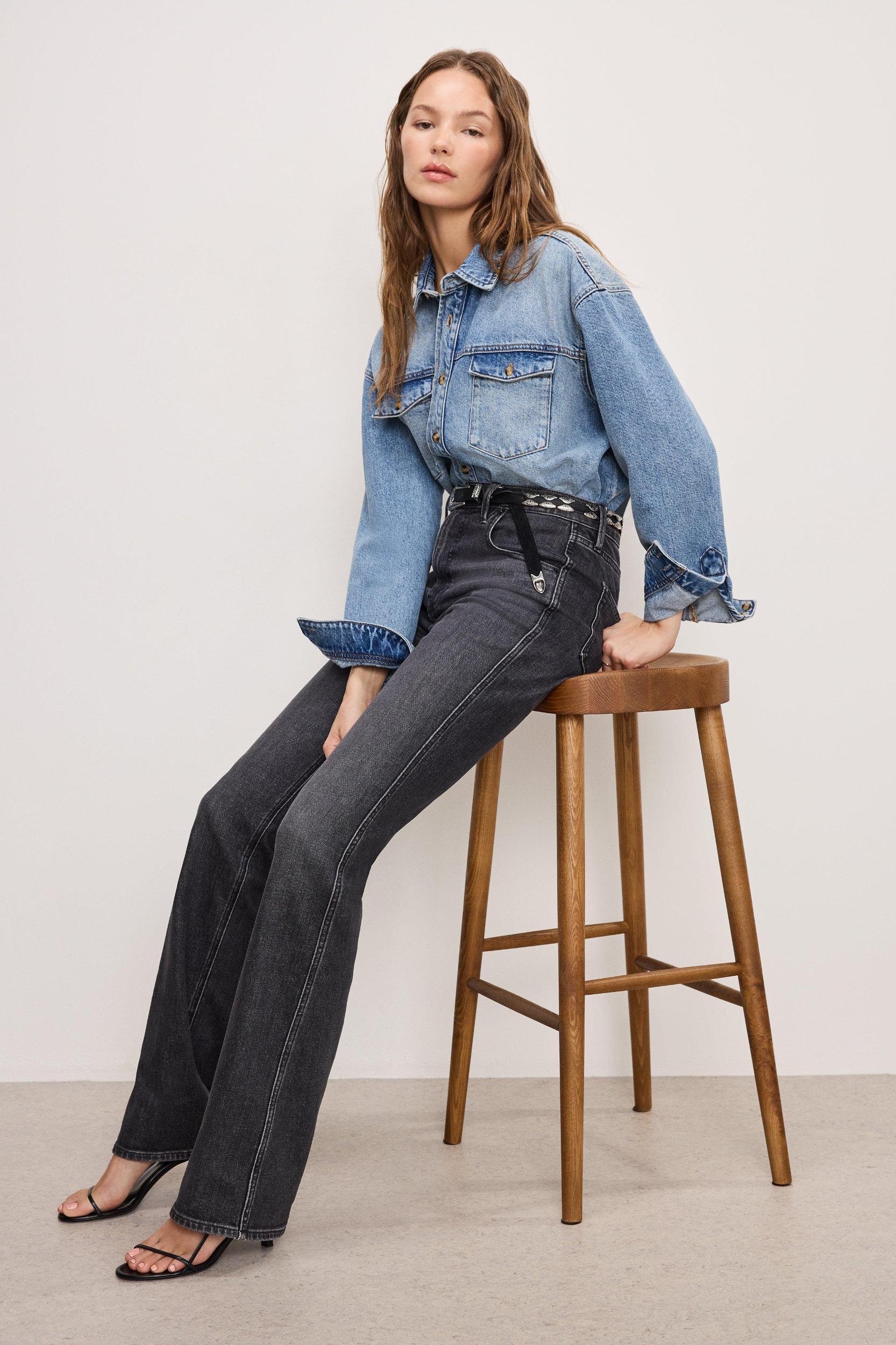 GOOD STANDARD BOOTCUT JEANS | BLACK354 Product Image