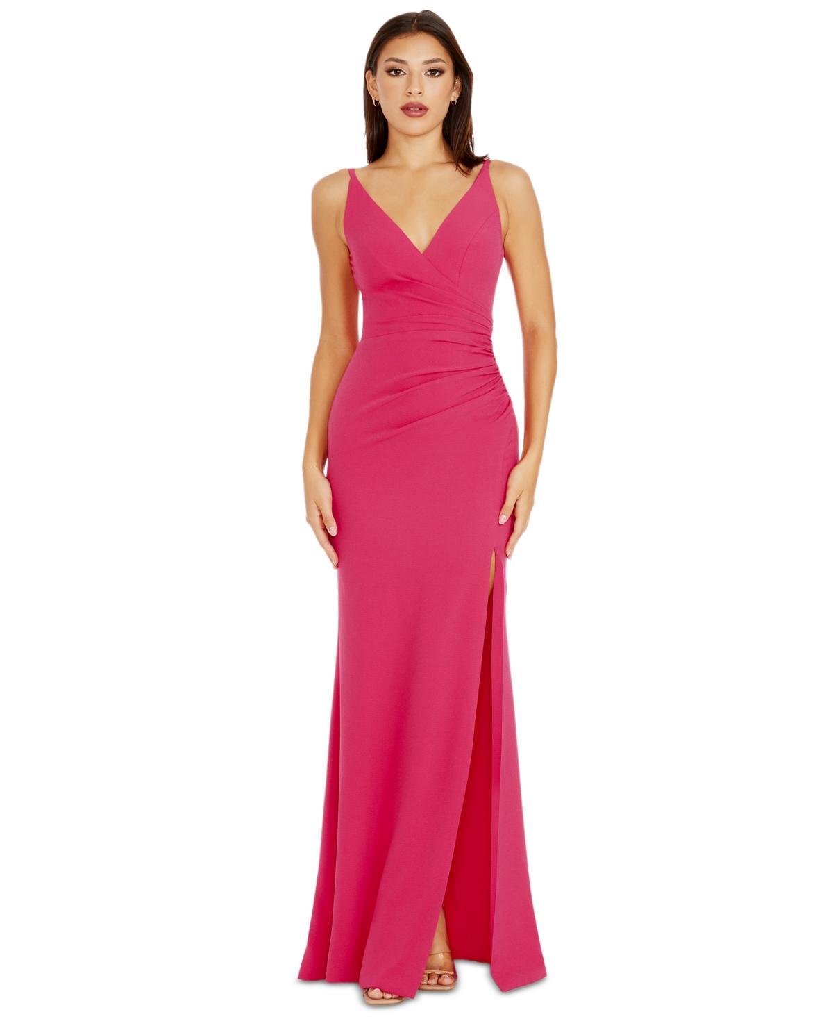 Dress the Population Jordan Plunge Neck Gown Product Image