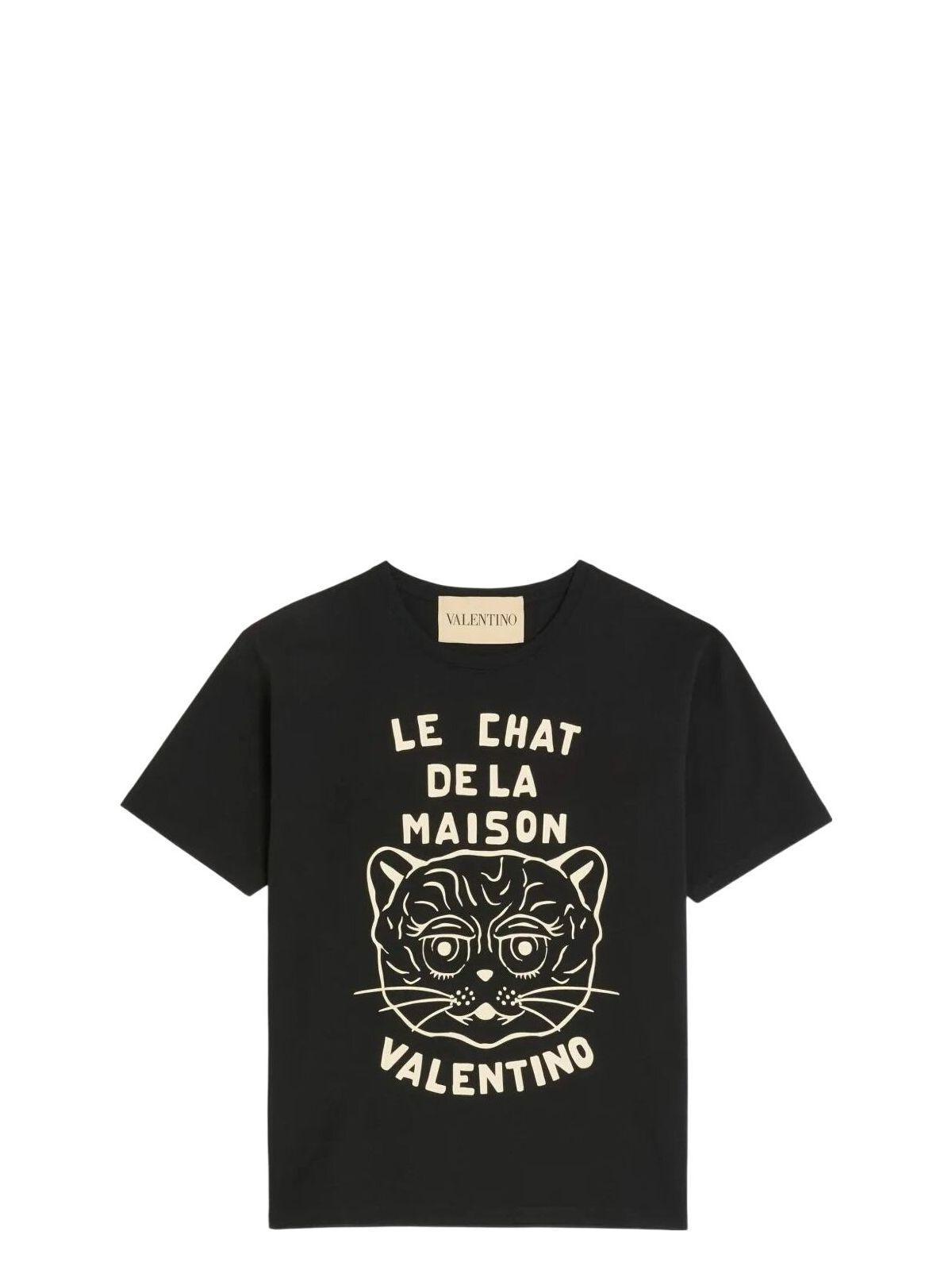 VALENTINO T-shirt Logo In Red Product Image