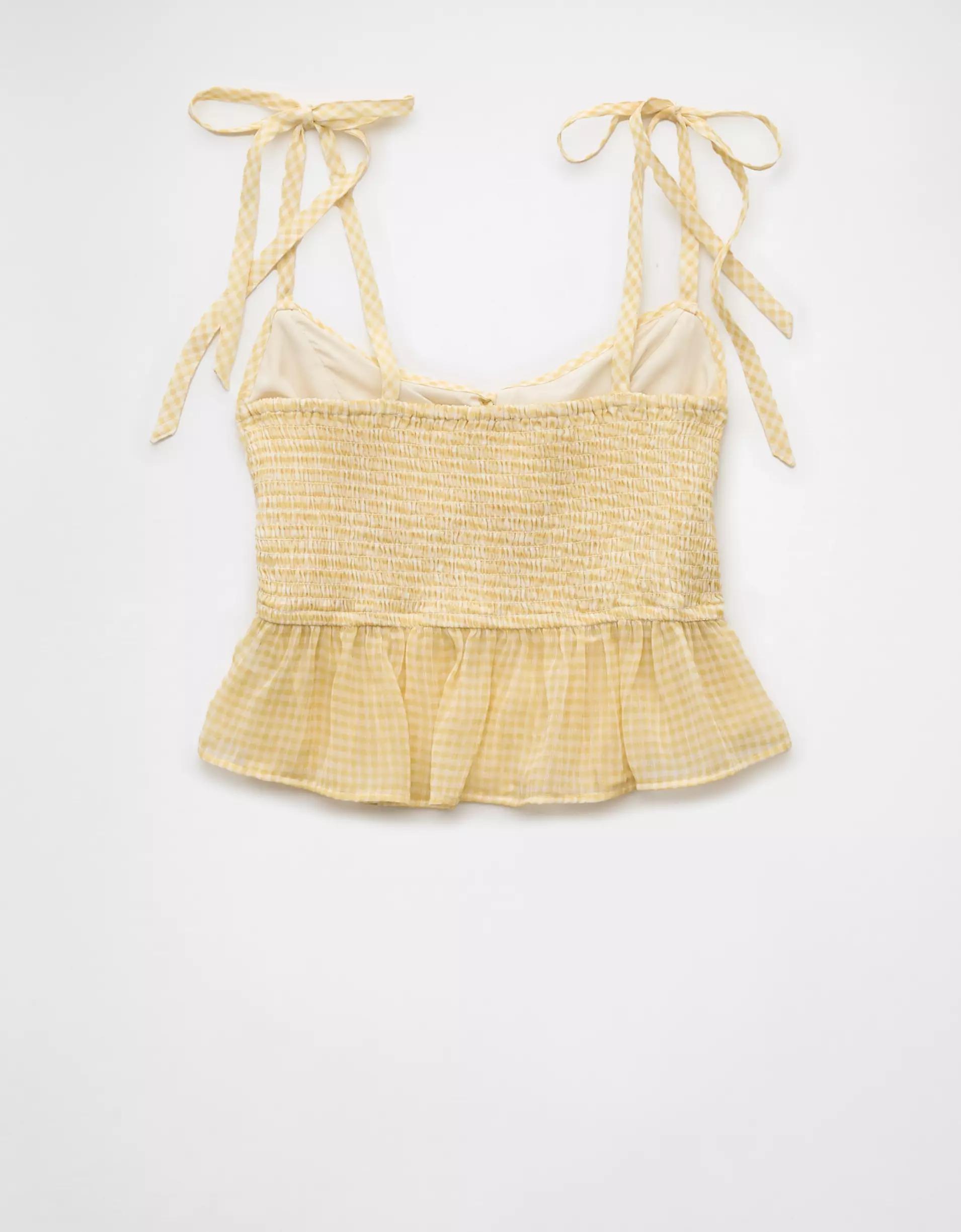 AE Corset Peplum Top Product Image