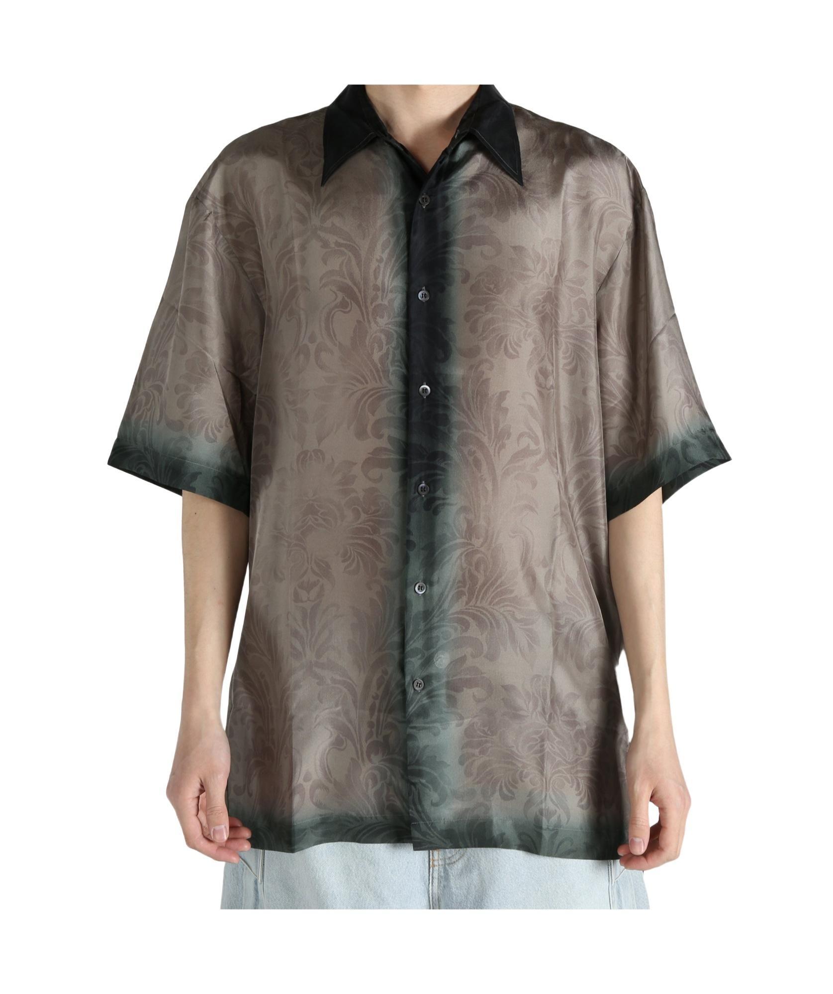 DRIES VAN NOTEN Short-sleeved Shirt In Gray Product Image