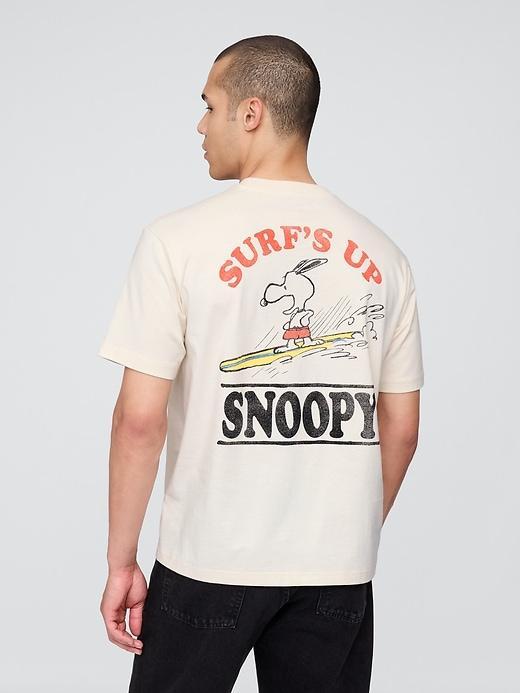 Snoopy Relaxed Graphic T-Shirt Product Image