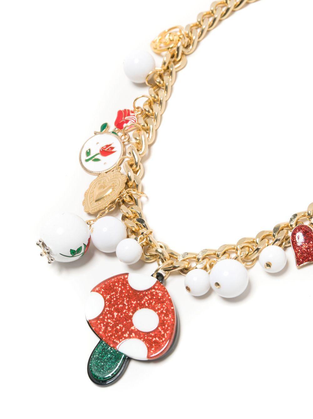 mushroom-pendant necklace  Product Image