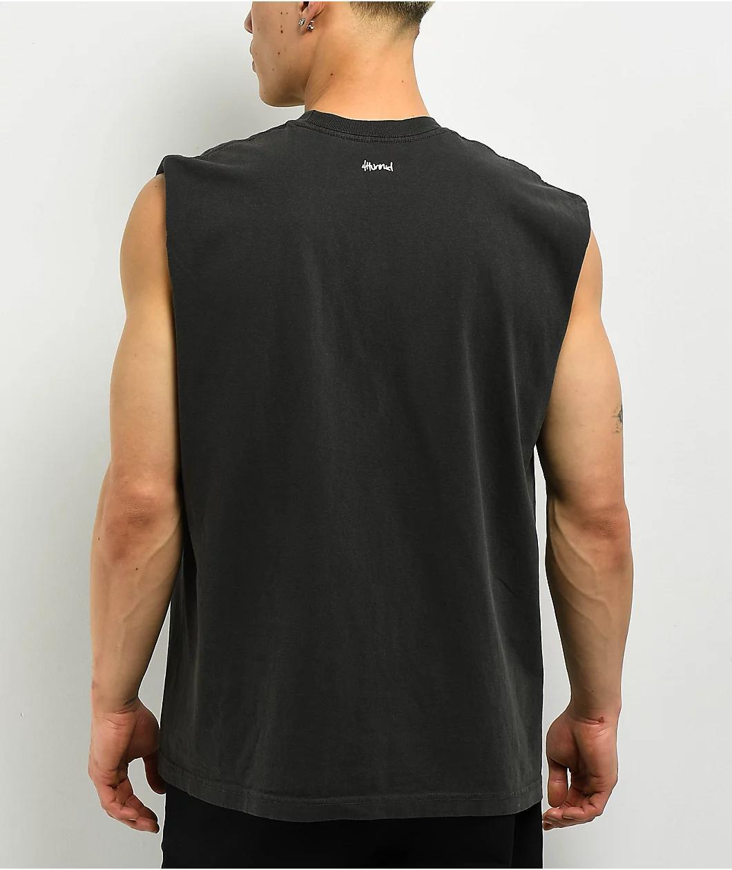 4Hunnid Play Vintage Black Tank Top Product Image