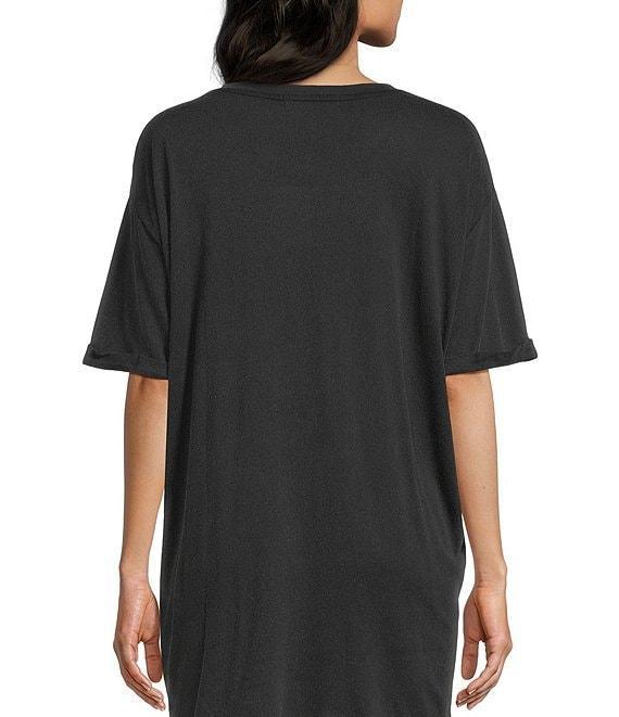 The Laundry Room Short Sleeve LA Cats Oversized T-Shirt Product Image