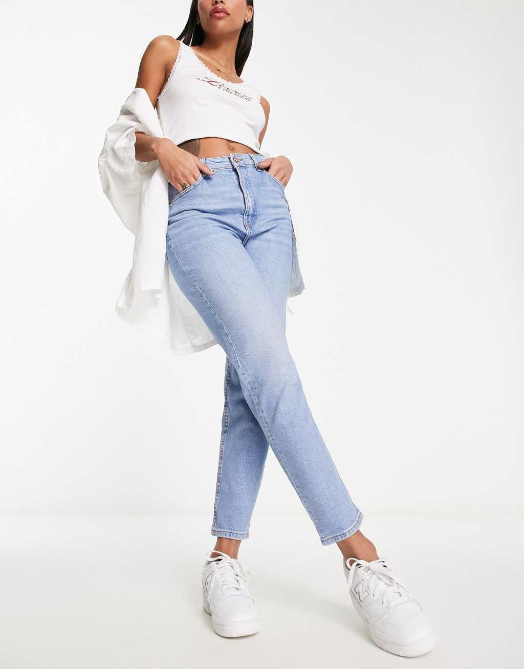 Bershka comfort fit mom jeans Product Image