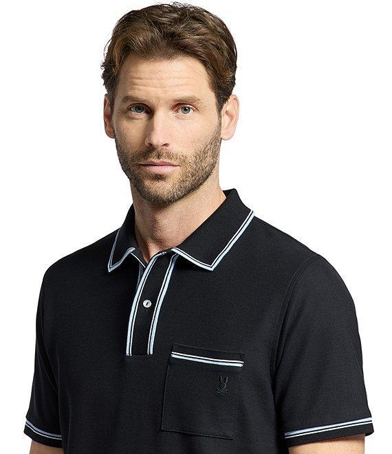 Psycho Bunny Bradford Pique Short Sleeve Polo Shirt Product Image