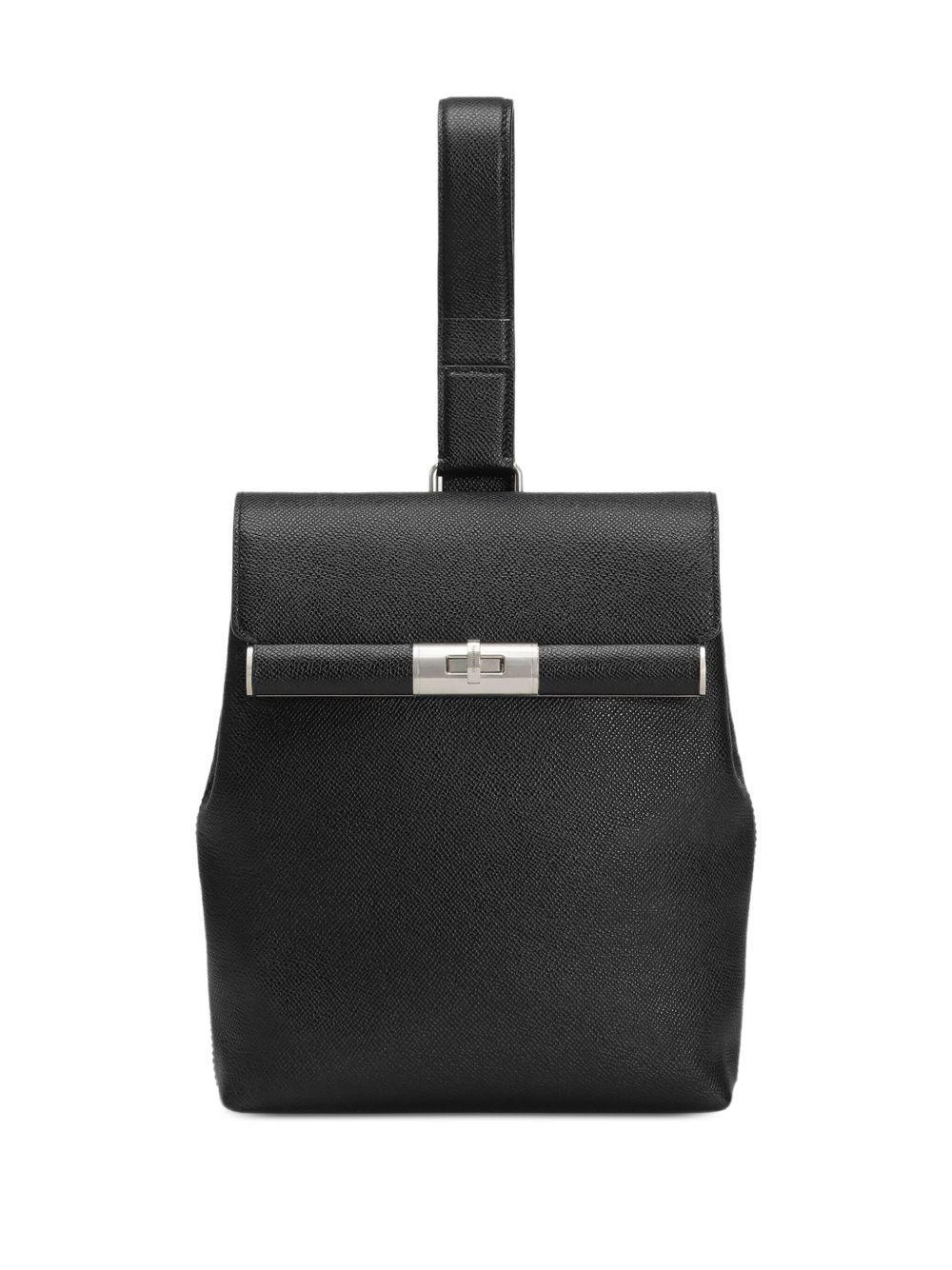 Marlene structured leather cross body bag Product Image