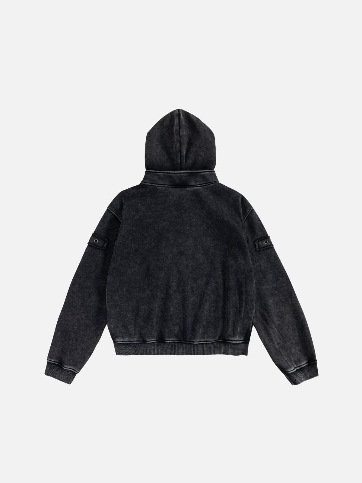 Aelfric Eden Heavy Washed  Zip Up Hoodie Product Image