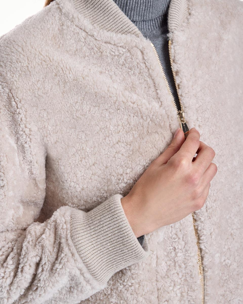 Shearling lamb Jacket Product Image