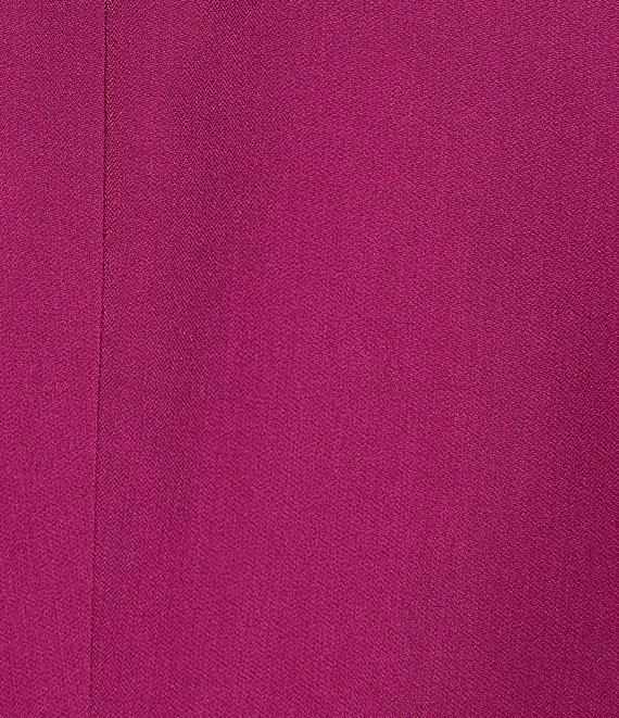 Kasper Stretch Crepe Notch Collar Long Sleeve Blazer Product Image