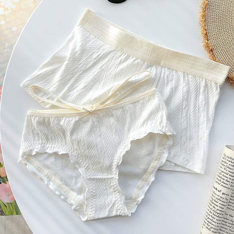 Couple Matching Set: Swan Panties + Boxers Product Image