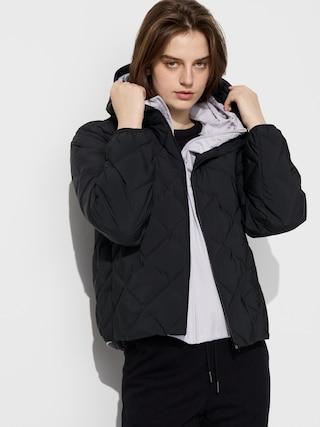 Womens PUFFTECH Parka Black Small UNIQLO US Product Image