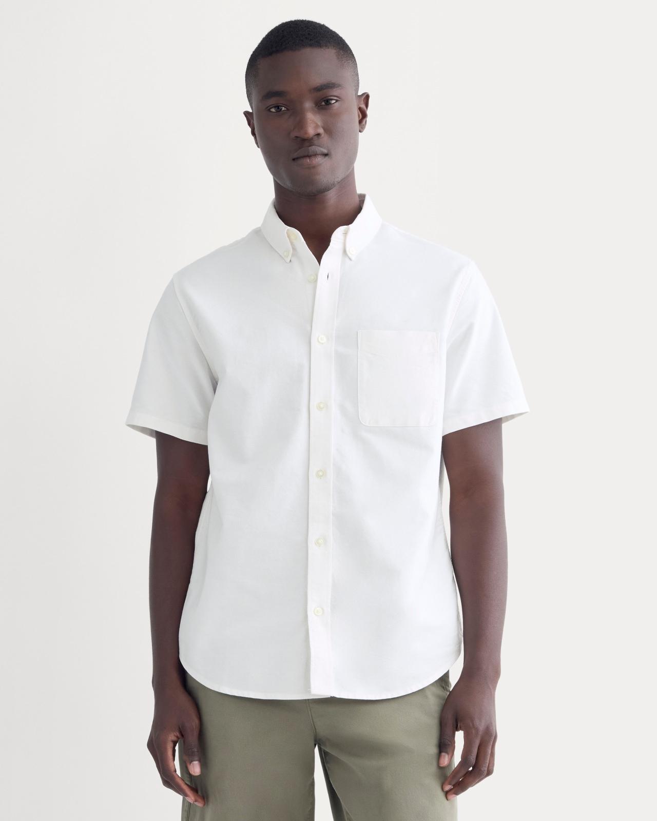 The Organic Short Sleeve Oxford Shirt Product Image