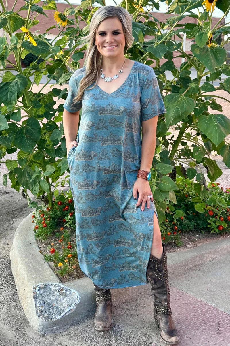 Sterling Kreek Buffalo Kreek Maxi Dress Product Image