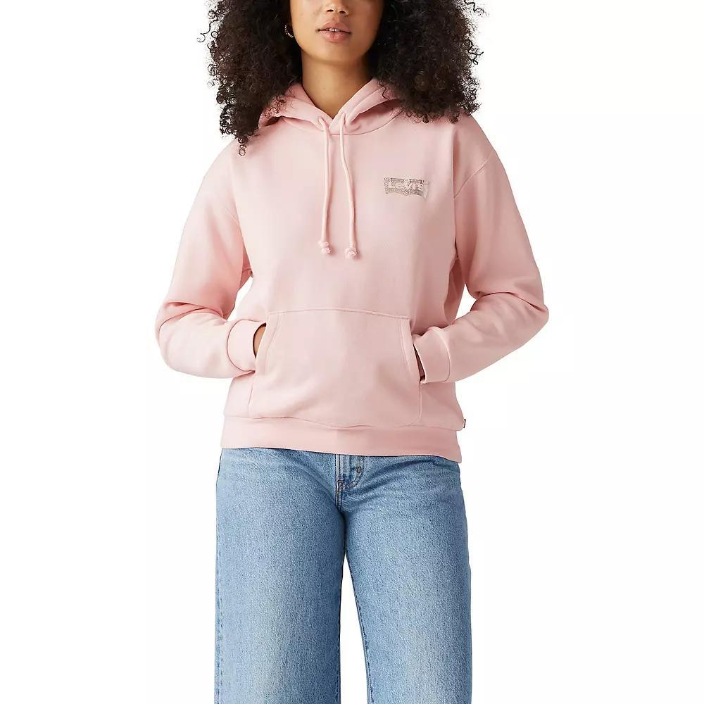 Women's Levi's® Standard Hoodie, Size: XXL, Polka Dot Shine Product Image