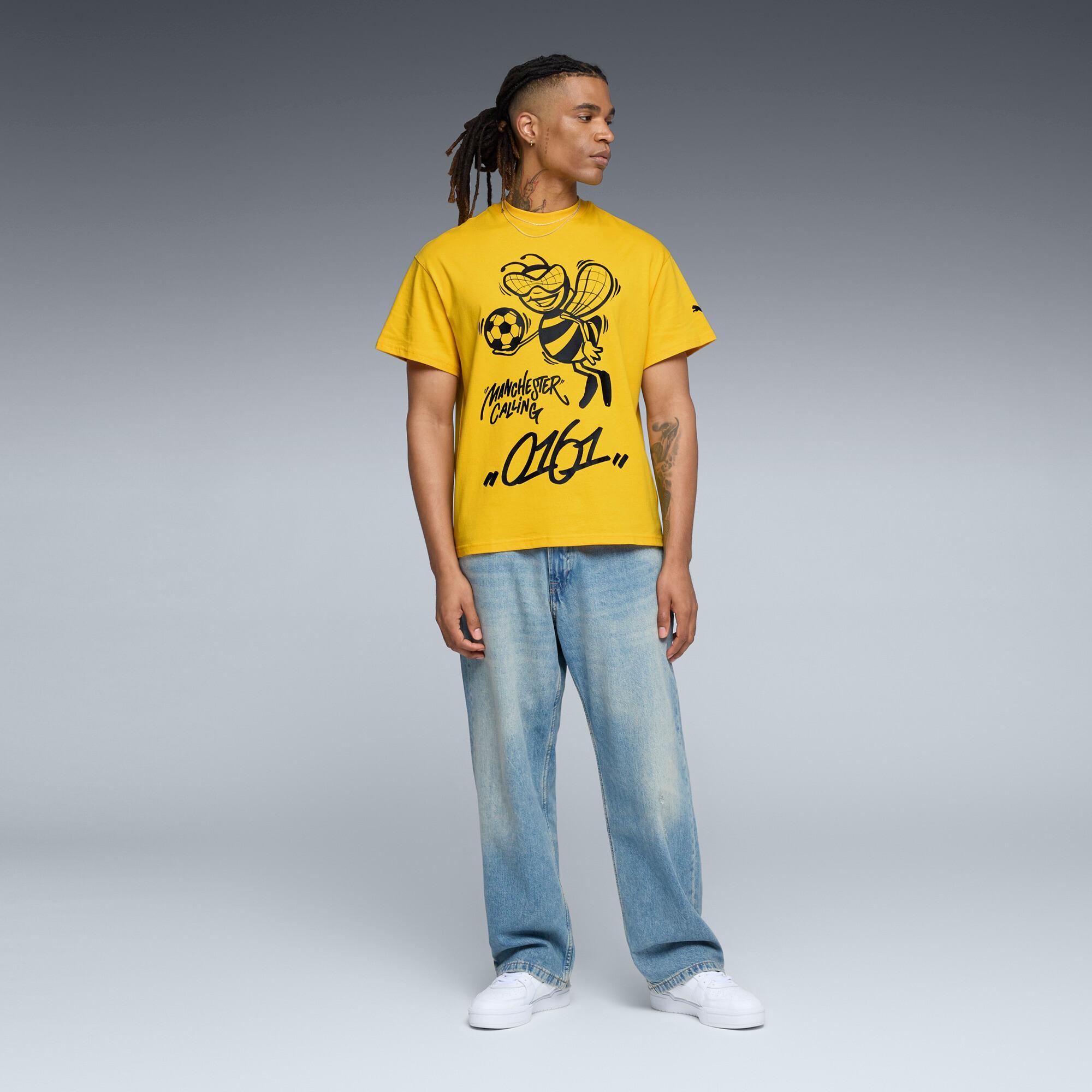 PUMA HOOPS x MANCHESTER CITY Basketball Tee Men Product Image