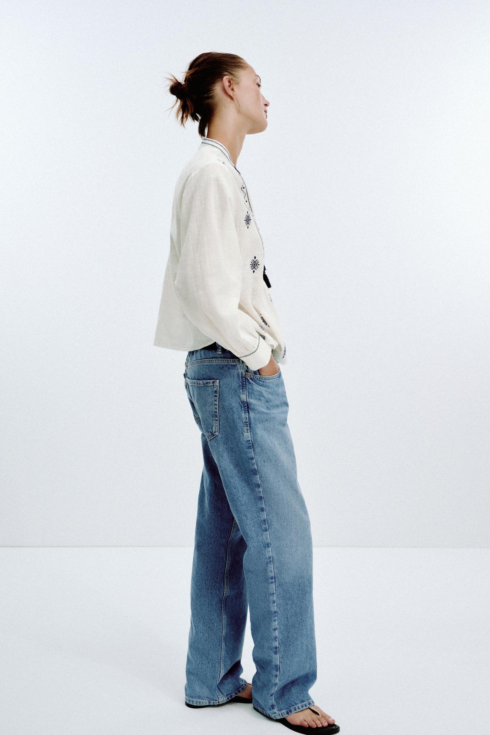 EMBROIDERED RUSTIC BLOUSE Product Image