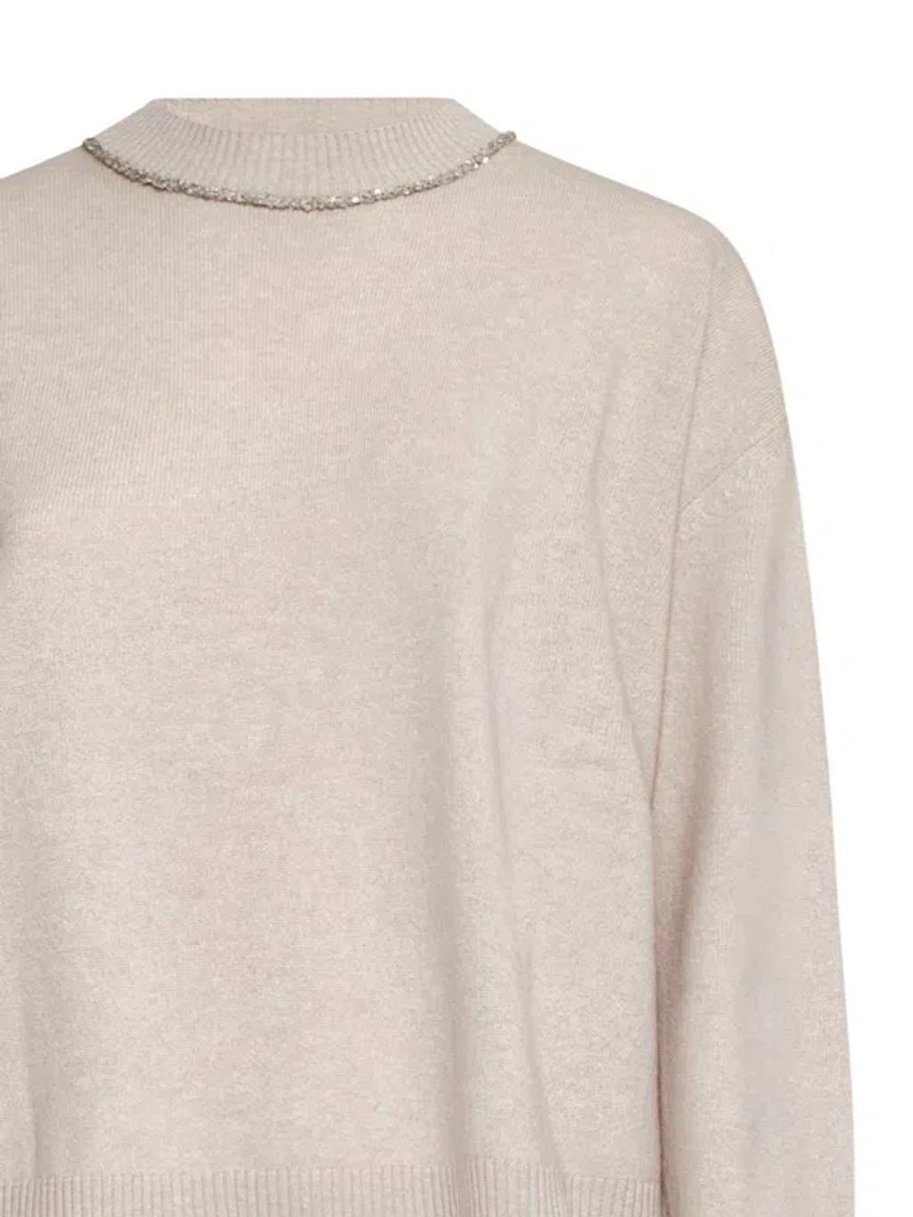 Mens Wells Cashmere and Silk Knit Crewneck Sweater Product Image
