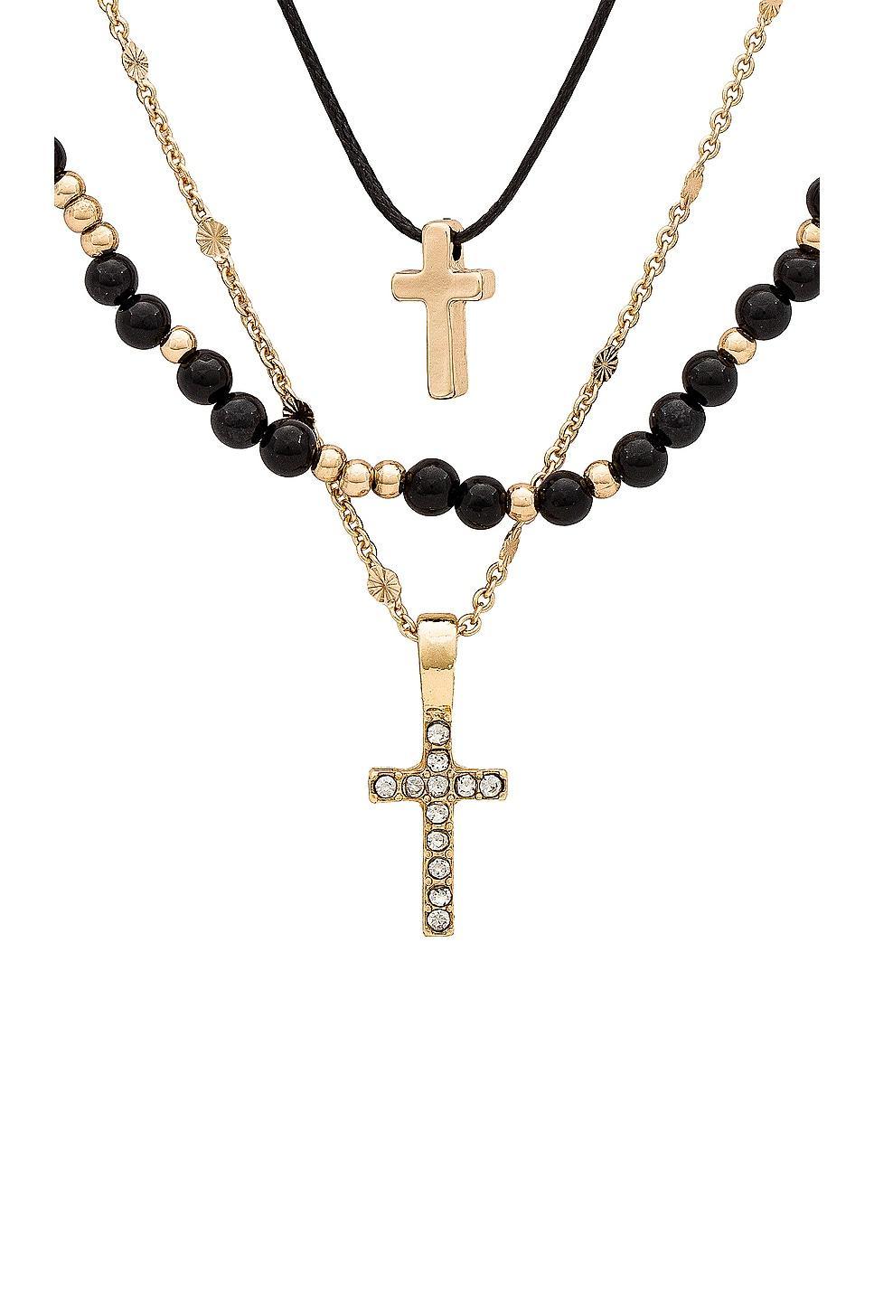 Cross Layered Necklace 8 Other Reasons Product Image