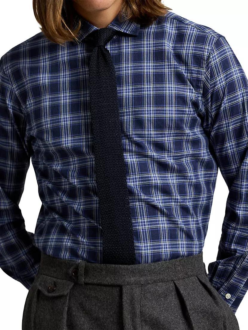 Tattersall Poplin Button-Down Shirt Product Image