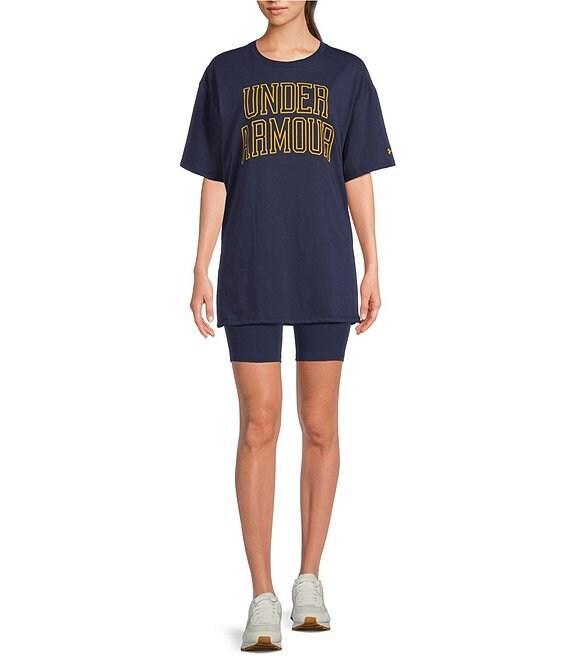 Under Armour Rival Campus Crew Neck Short Sleeve Tee Product Image