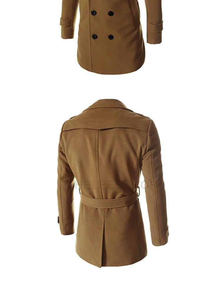 Double-breasted Knit Coat Product Image