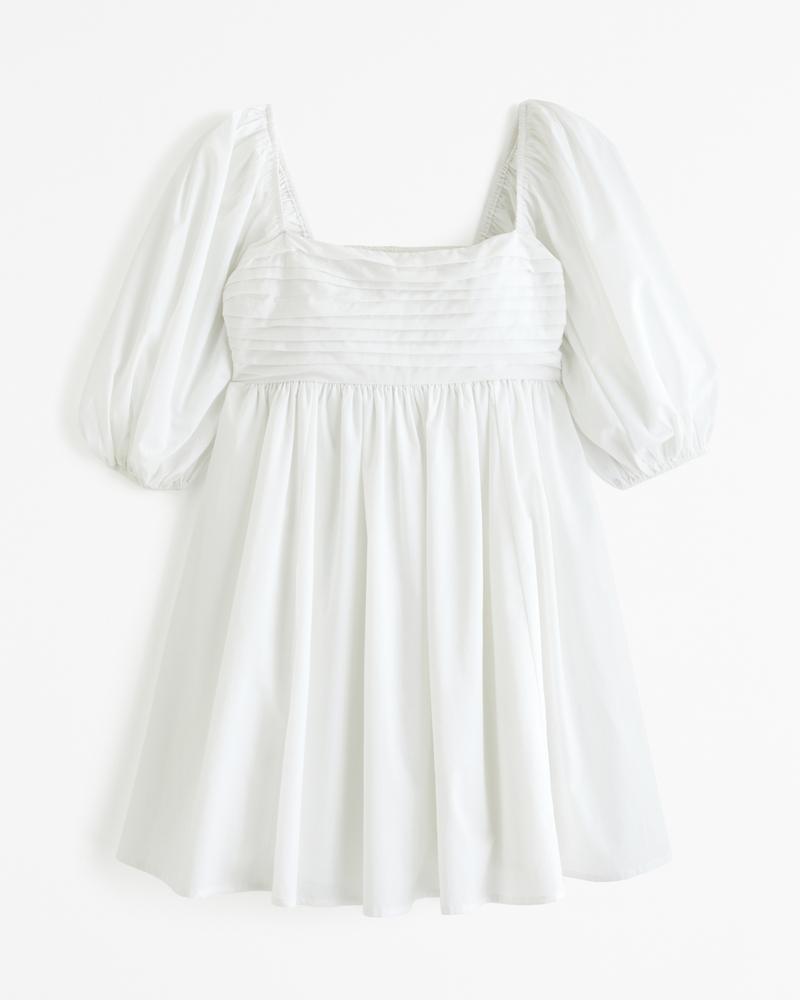 Emerson Poplin Puff Sleeve Mini Dress Product Image