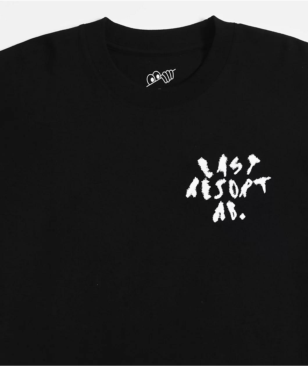 Last Resort AB Art Black T-Shirt Product Image