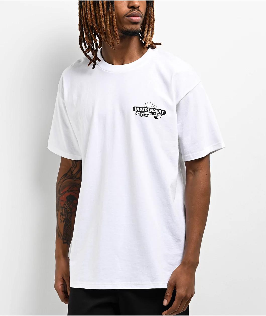 Independent RTB Sledge White T-Shirt Product Image